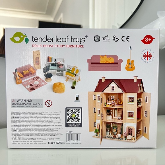 🆕Tender Leaf Dolls House Study Furniture - Picture 3 of 7